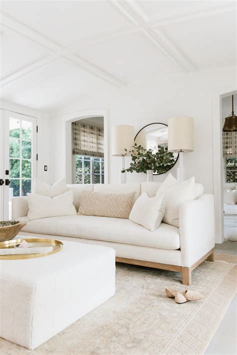 modern beige sofa living room.